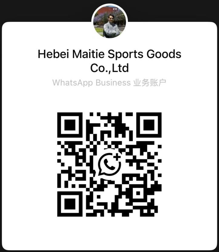 Scan QR code to chat with Hebei Maitie Sports sales team on WhatsApp Business