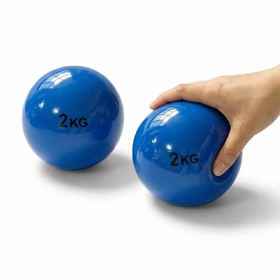 Soft shell indoor training shot put ball with iron sand fill for track practice