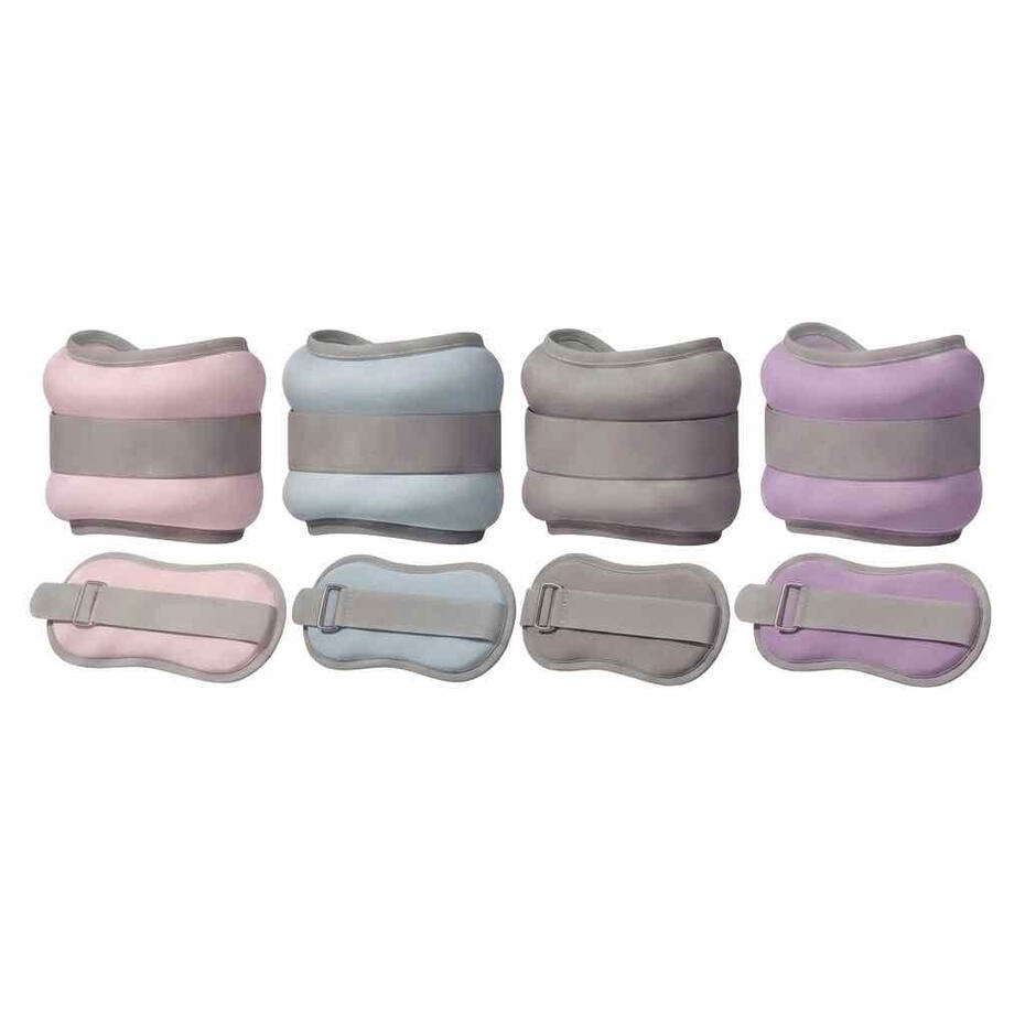 Adjustable ankle and wrist weights with iron sand fill for walking and cardio workouts wholesale