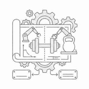 OEM and ODM custom strength equipment design and private label service icon